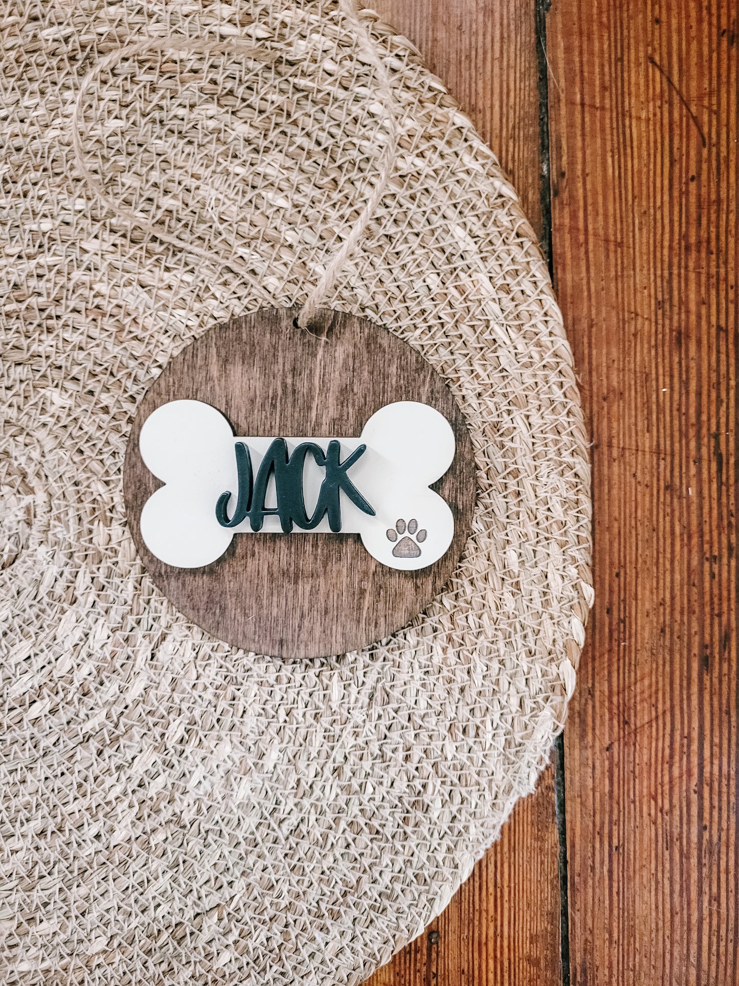 Personalized Dog Bone Ornament