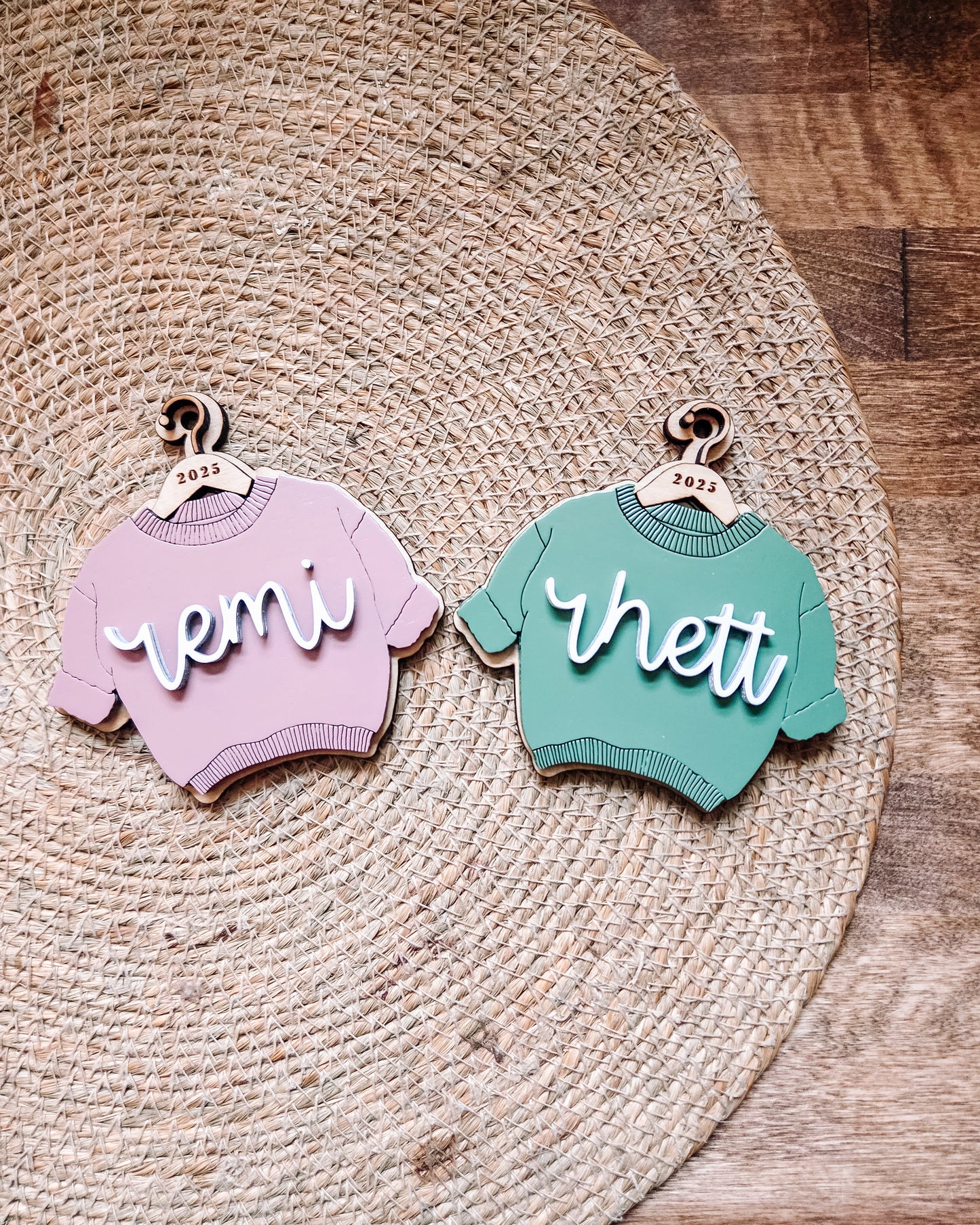 Personalized Sweater Ornament