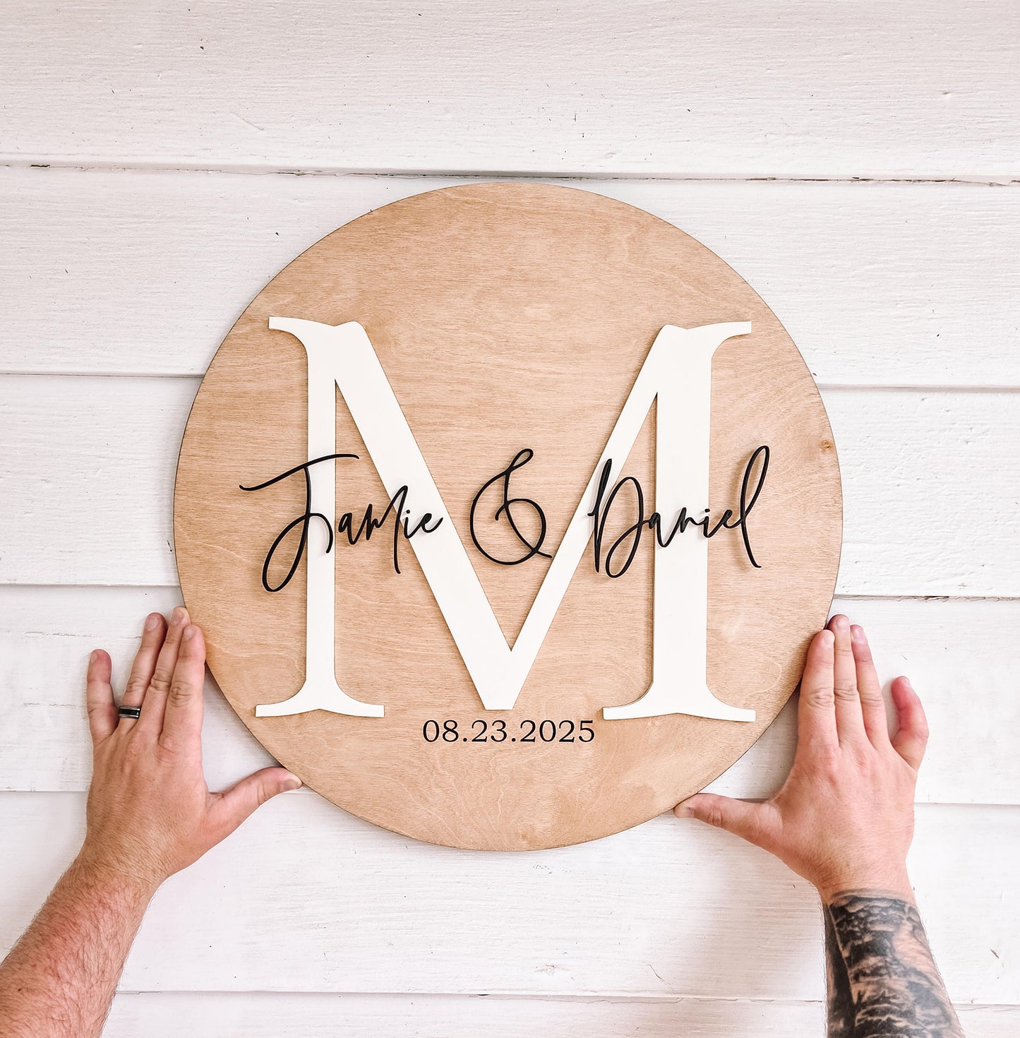 20" Custom Wedding Sign
