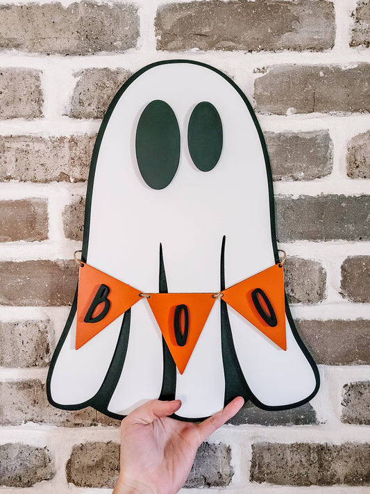 Boo Banner Doorhanger