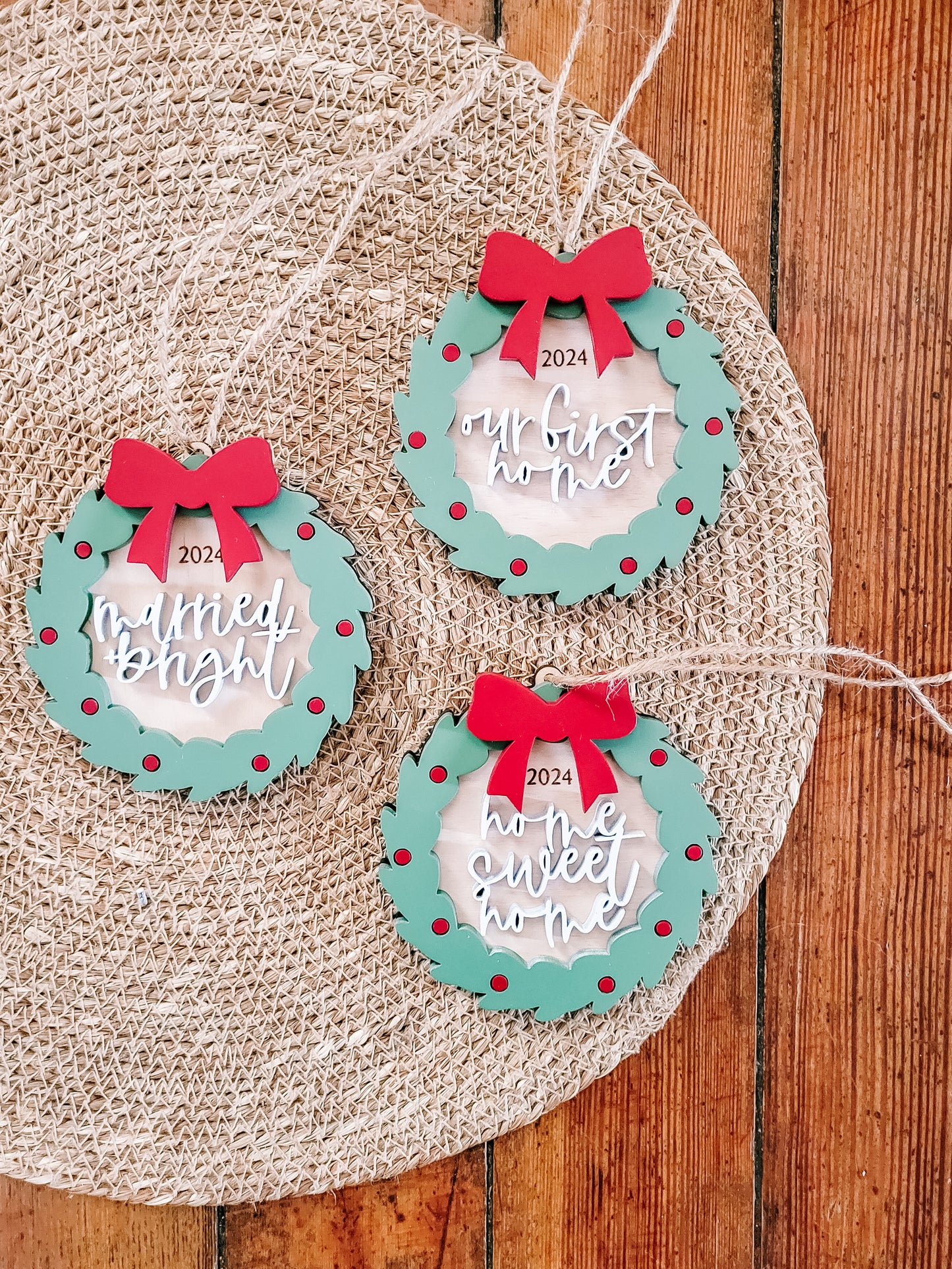 Christmas Wreath Ornament