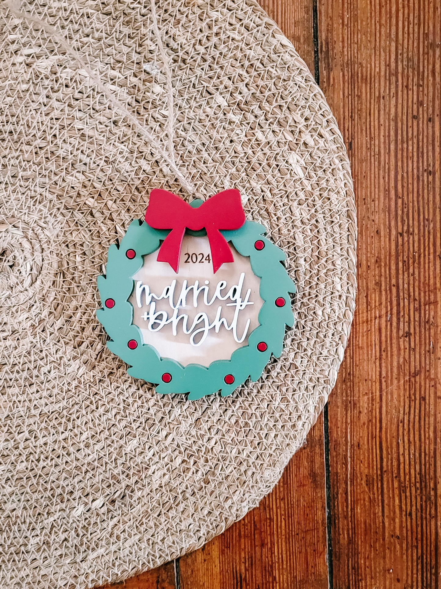 Christmas Wreath Ornament