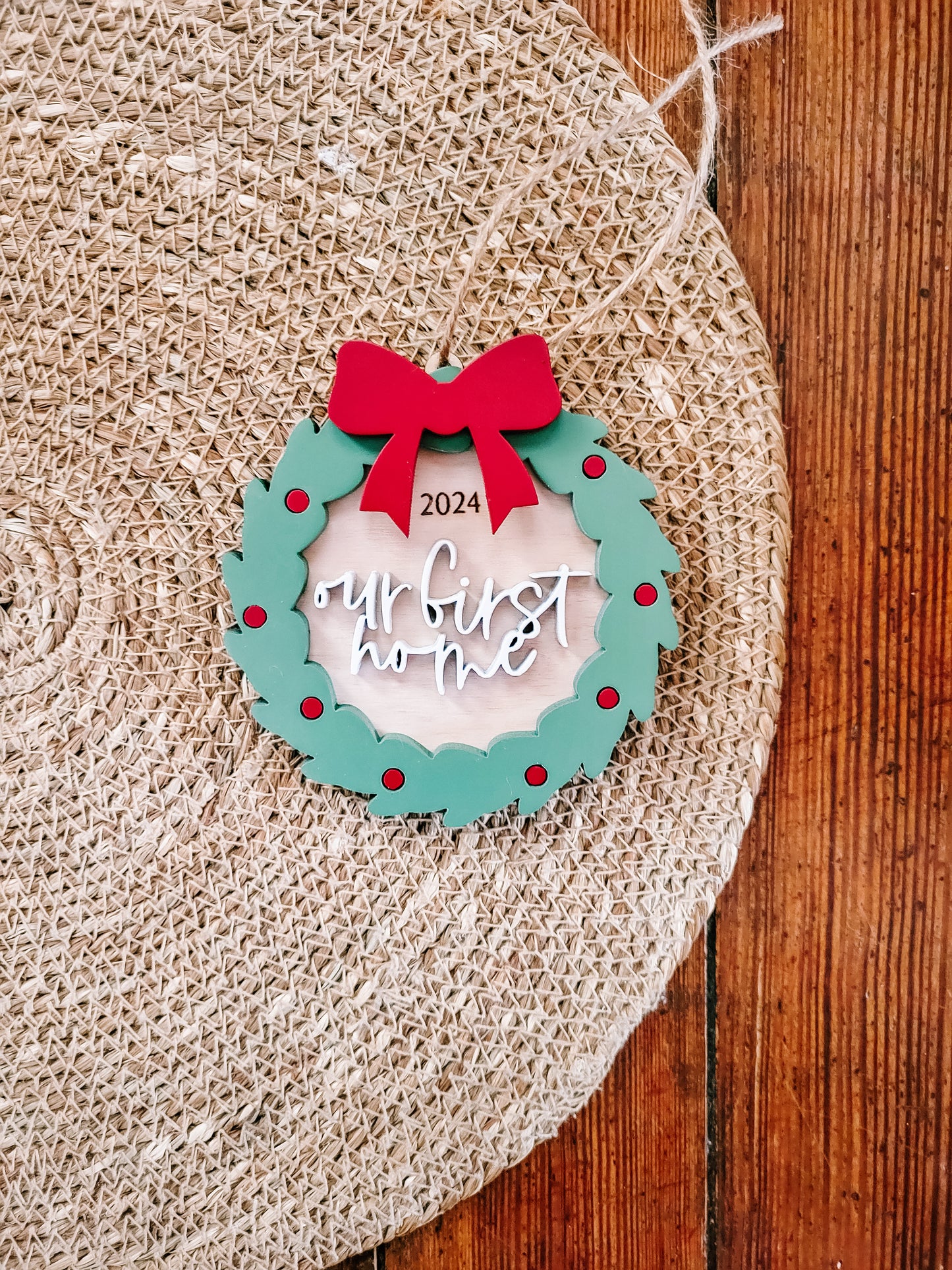 Christmas Wreath Ornament