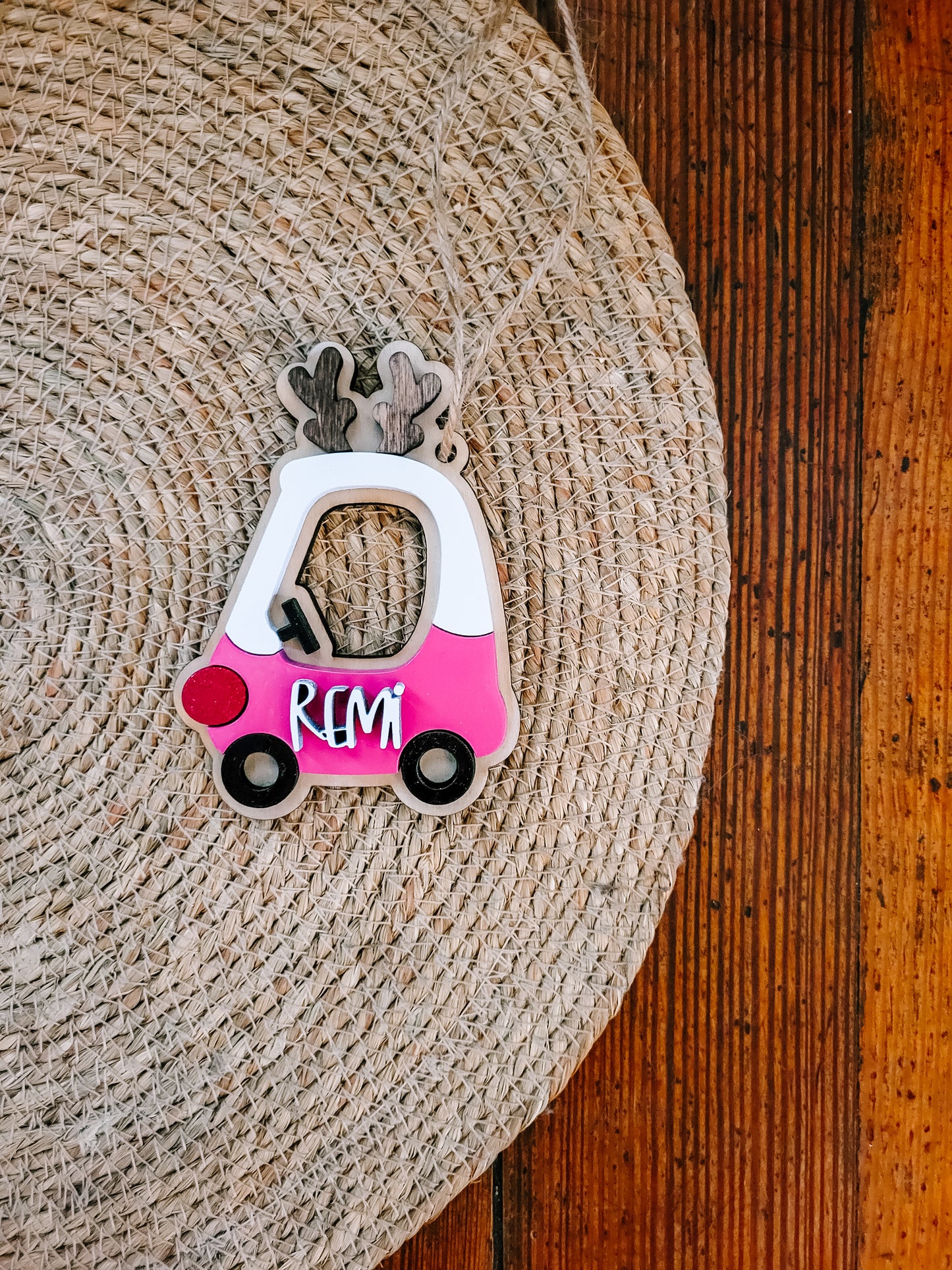 Custom Cozy Coupe Ornaments